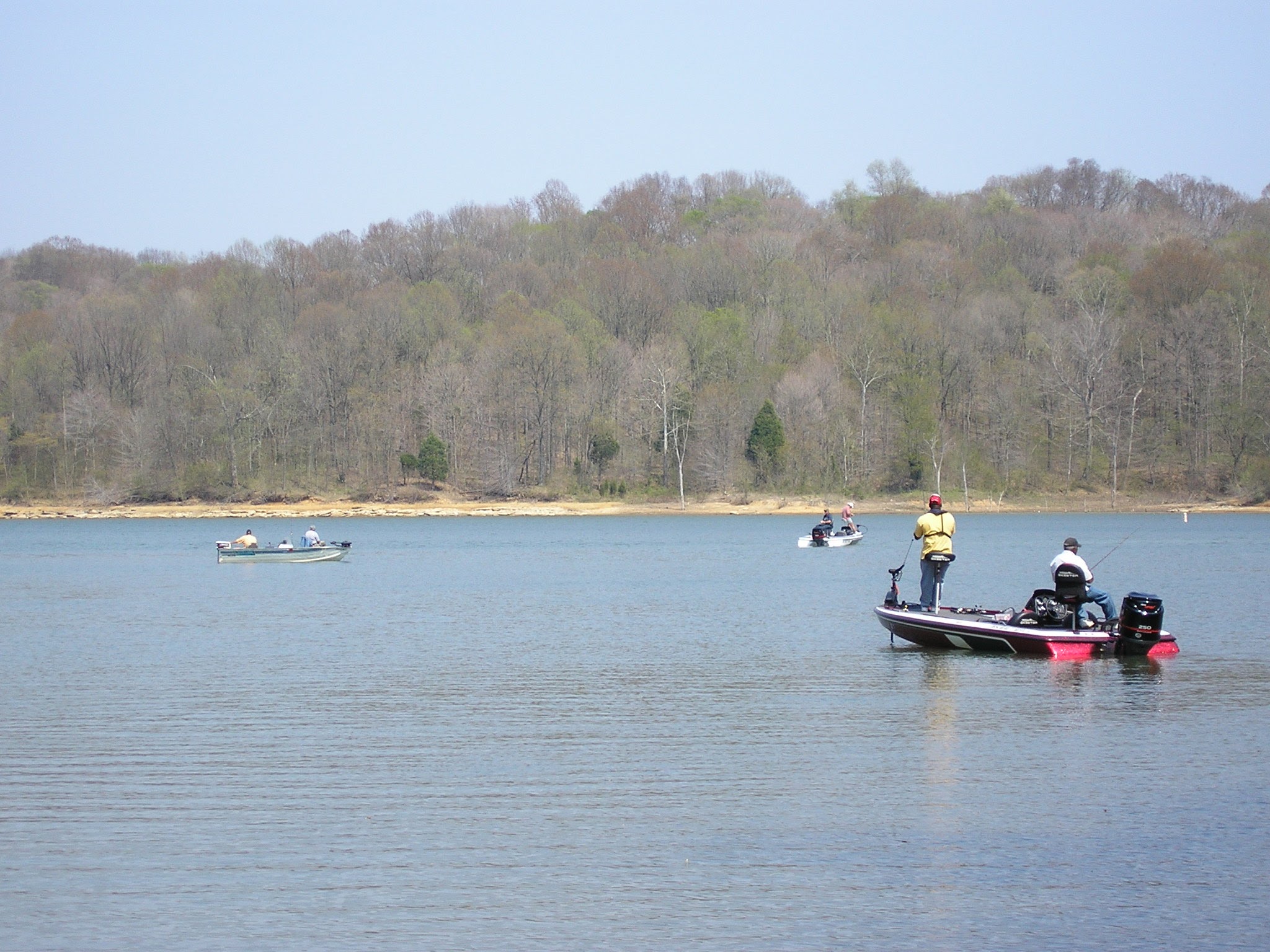 Fishing at Patoka Lake