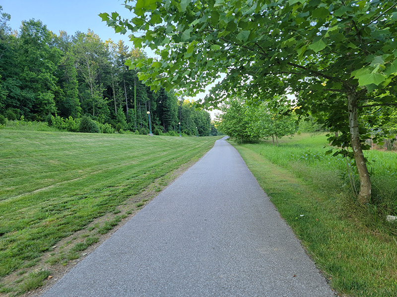 Walking/Biking Path between French Lick and West Baden Springs
